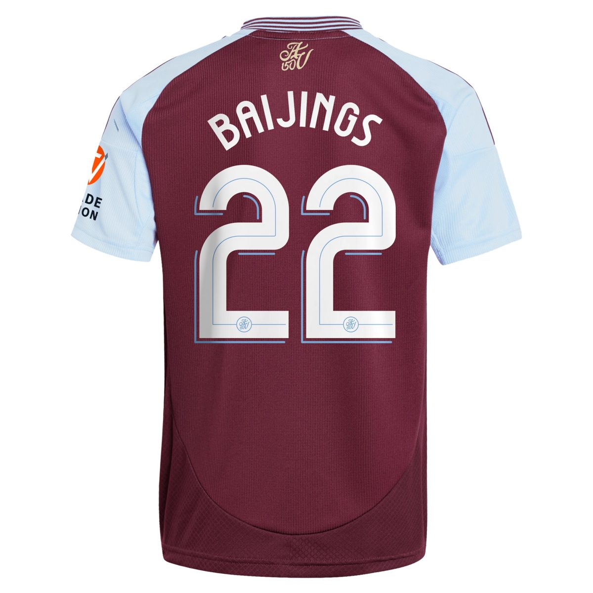 aston villa adidas home shirt 2024-25 with baijings 22 cup printing Collection | Official Aston Villa Kits for Fans