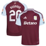 aston villa adidas home shirt 2024-25 with bogarde 26 cup printing Collection | Official Aston Villa Kits for Fans