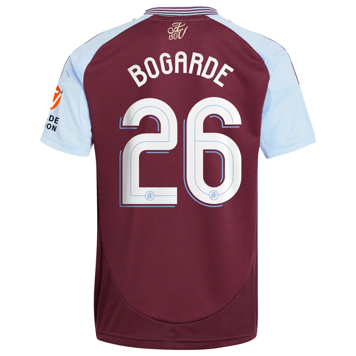 aston villa adidas home shirt 2024-25 with bogarde 26 cup printing Collection | Official Aston Villa Kits for Fans