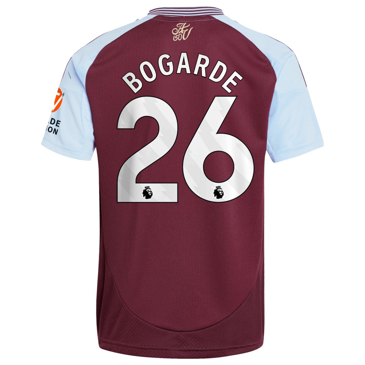 aston villa adidas home shirt 2024-25 with bogarde 26 printing Collection | Official Aston Villa Kits for Fans