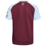 aston villa adidas home shirt 2024-25 with custom printing Collection | Official Aston Villa Kits for Fans