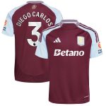 aston villa adidas home shirt 2024-25 with diego carlos 3 printing Collection | Official Aston Villa Kits for Fans
