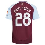 aston villa adidas home shirt 2024-25 with gabi nunes 28 cup printing Collection | Official Aston Villa Kits for Fans