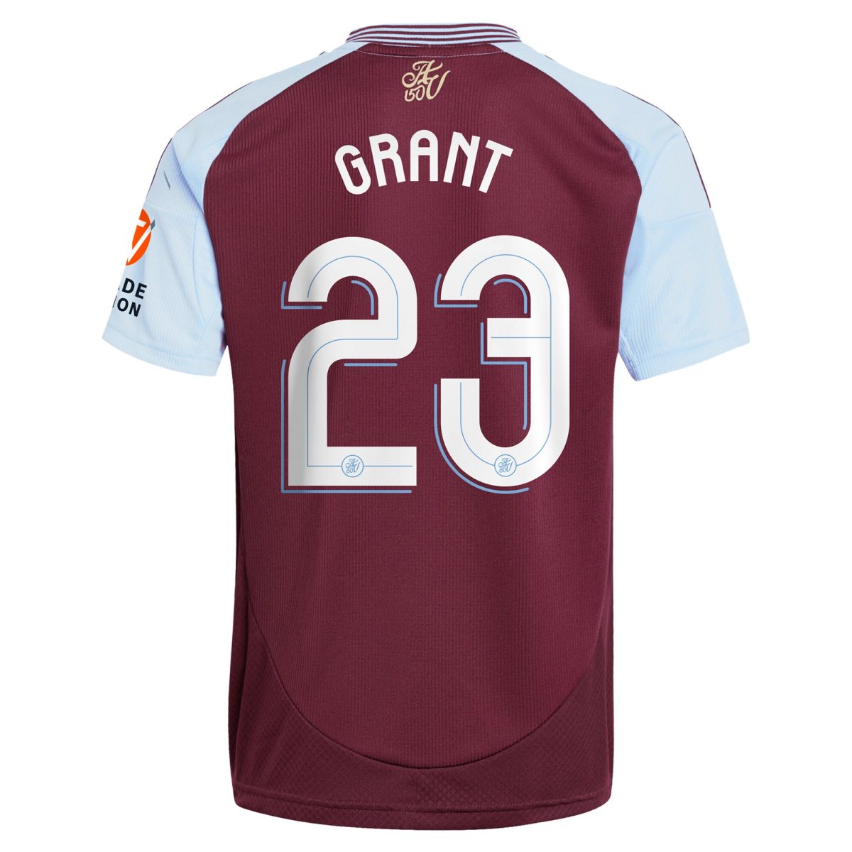 aston villa adidas home shirt 2024-25 with grant 23 cup printing Collection | Official Aston Villa Kits for Fans