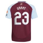 aston villa adidas home shirt 2024-25 with grant 23 cup printing Collection | Official Aston Villa Kits for Fans