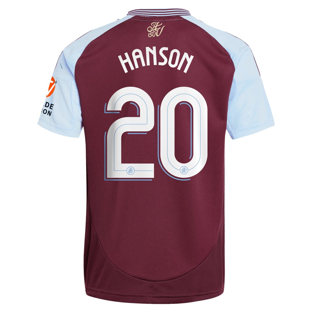 aston villa adidas home shirt 2024-25 with hanson 20 cup printing Collection | Official Aston Villa Kits for Fans
