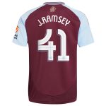 aston villa adidas home shirt 2024-25 with j. ramsey 41 cup printing Collection | Official Aston Villa Kits for Fans