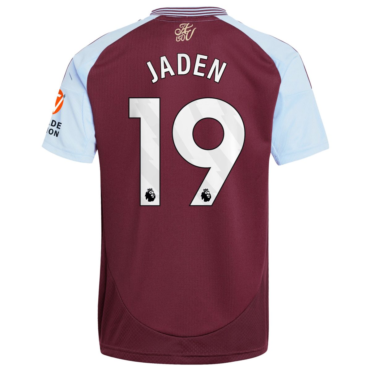 aston villa adidas home shirt 2024-25 with jaden 19 printing Collection | Official Aston Villa Kits for Fans