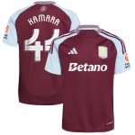 aston villa adidas home shirt 2024-25 with kamara 44 cup printing Collection | Official Aston Villa Kits for Fans
