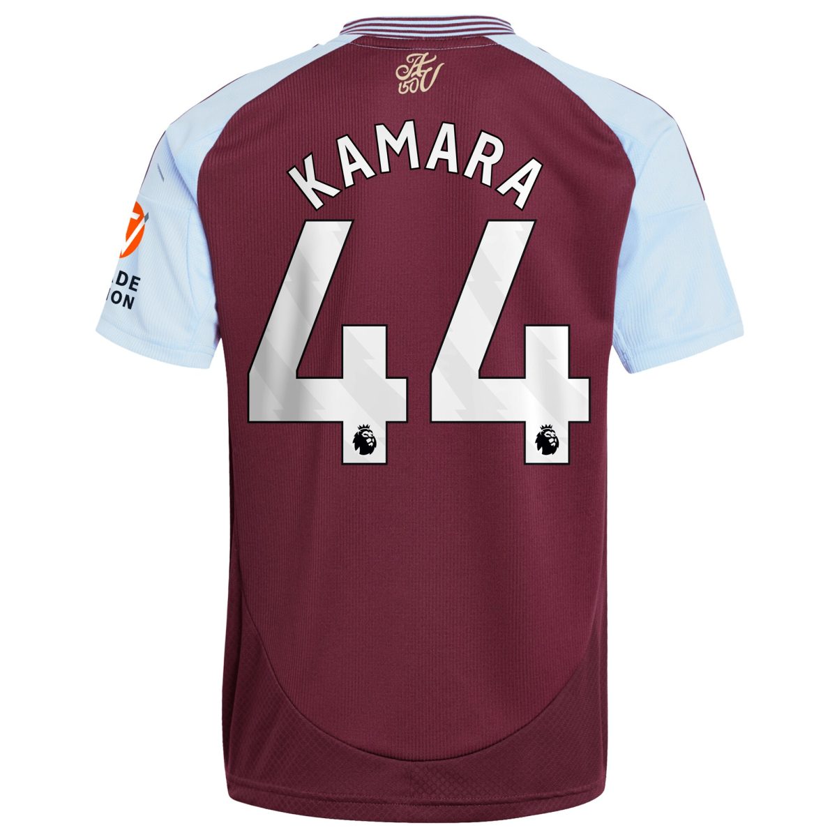aston villa adidas home shirt 2024-25 with kamara 44 printing Collection | Official Aston Villa Kits for Fans