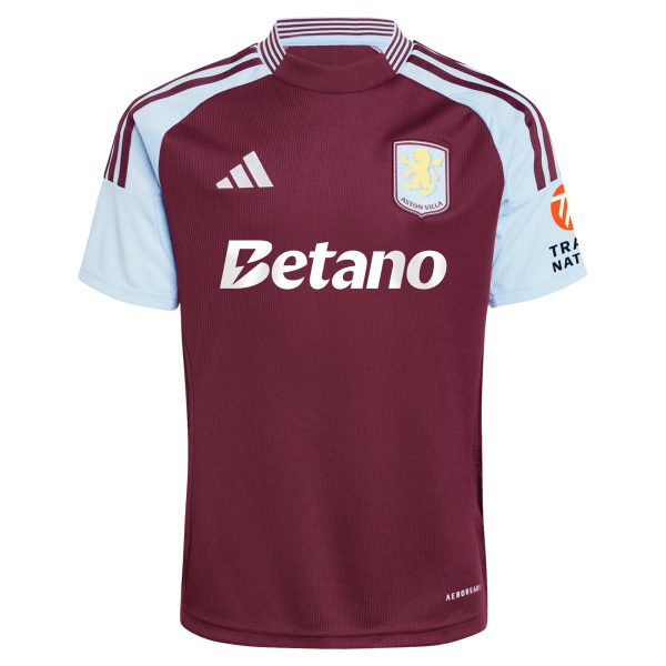 aston villa adidas home shirt 2024-25 with kearns 7 cup printing Collection | Official Aston Villa Kits for Fans