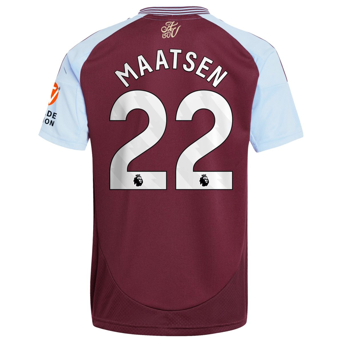 aston villa adidas home shirt 2024-25 with maatsen 22 printing Collection | Official Aston Villa Kits for Fans
