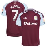 aston villa adidas home shirt 2024-25 with mcginn 7 printing Collection | Official Aston Villa Kits for Fans