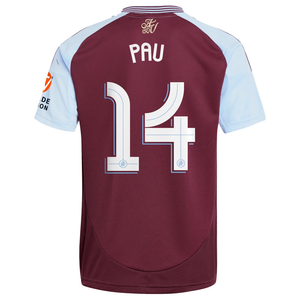 aston villa adidas home shirt 2024-25 with pau 14 cup printing Collection | Official Aston Villa Kits for Fans