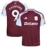 aston villa adidas home shirt 2024-25 with rashford 9 printing Collection | Official Aston Villa Kits for Fans
