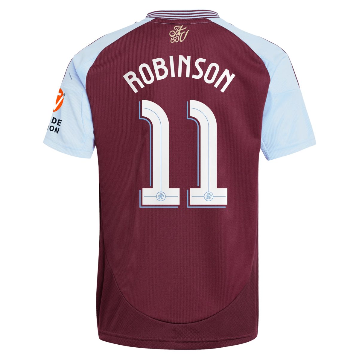 aston villa adidas home shirt 2024-25 with robinson 11 cup printing Collection | Official Aston Villa Kits for Fans