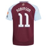 aston villa adidas home shirt 2024-25 with robinson 11 cup printing Collection | Official Aston Villa Kits for Fans