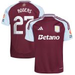 aston villa adidas home shirt 2024-25 with rogers 27 cup printing Collection | Official Aston Villa Kits for Fans