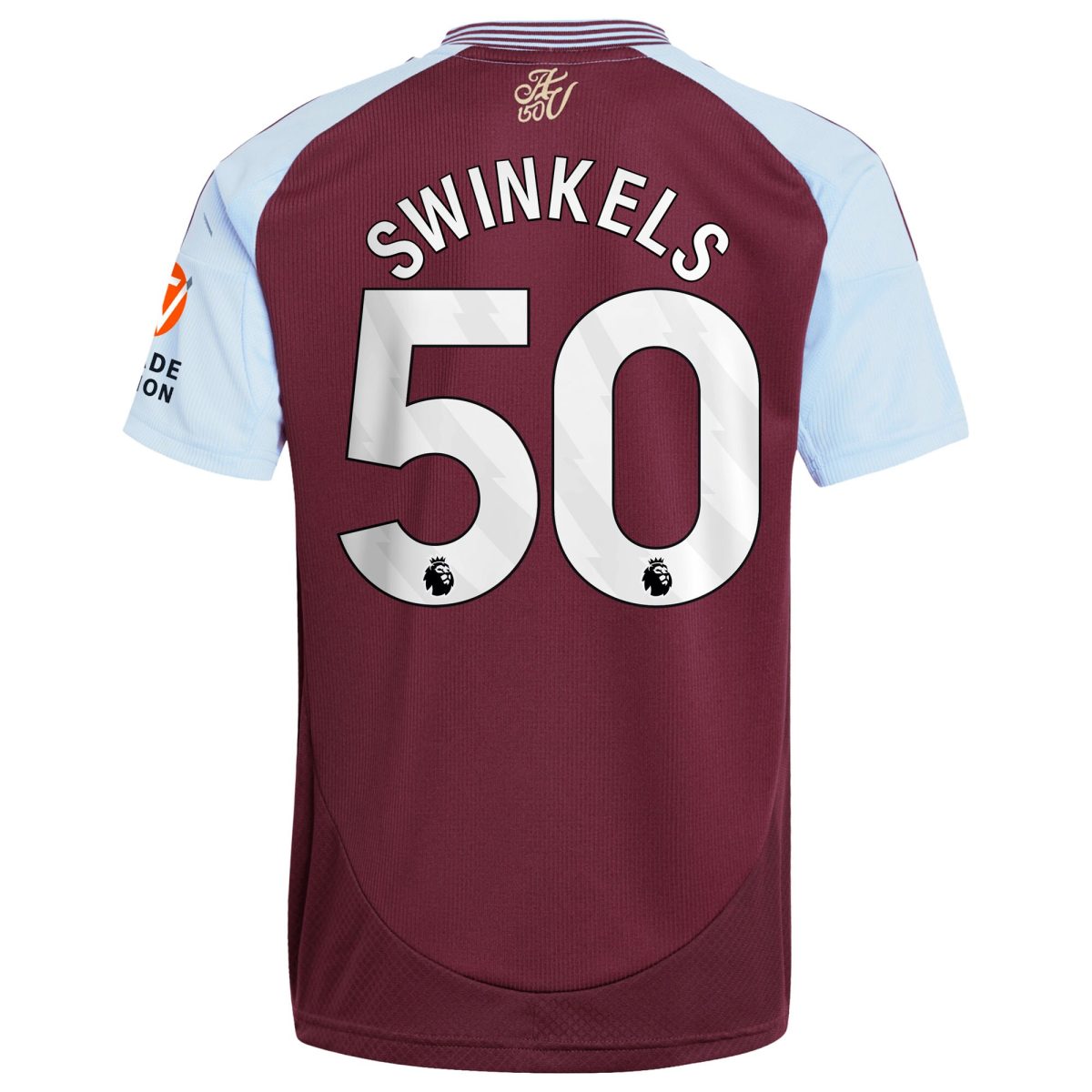 aston villa adidas home shirt 2024-25 with swinkels 50 printing Collection | Official Aston Villa Kits for Fans