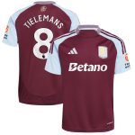 aston villa adidas home shirt 2024-25 with tielemans 8 printing Collection | Official Aston Villa Kits for Fans