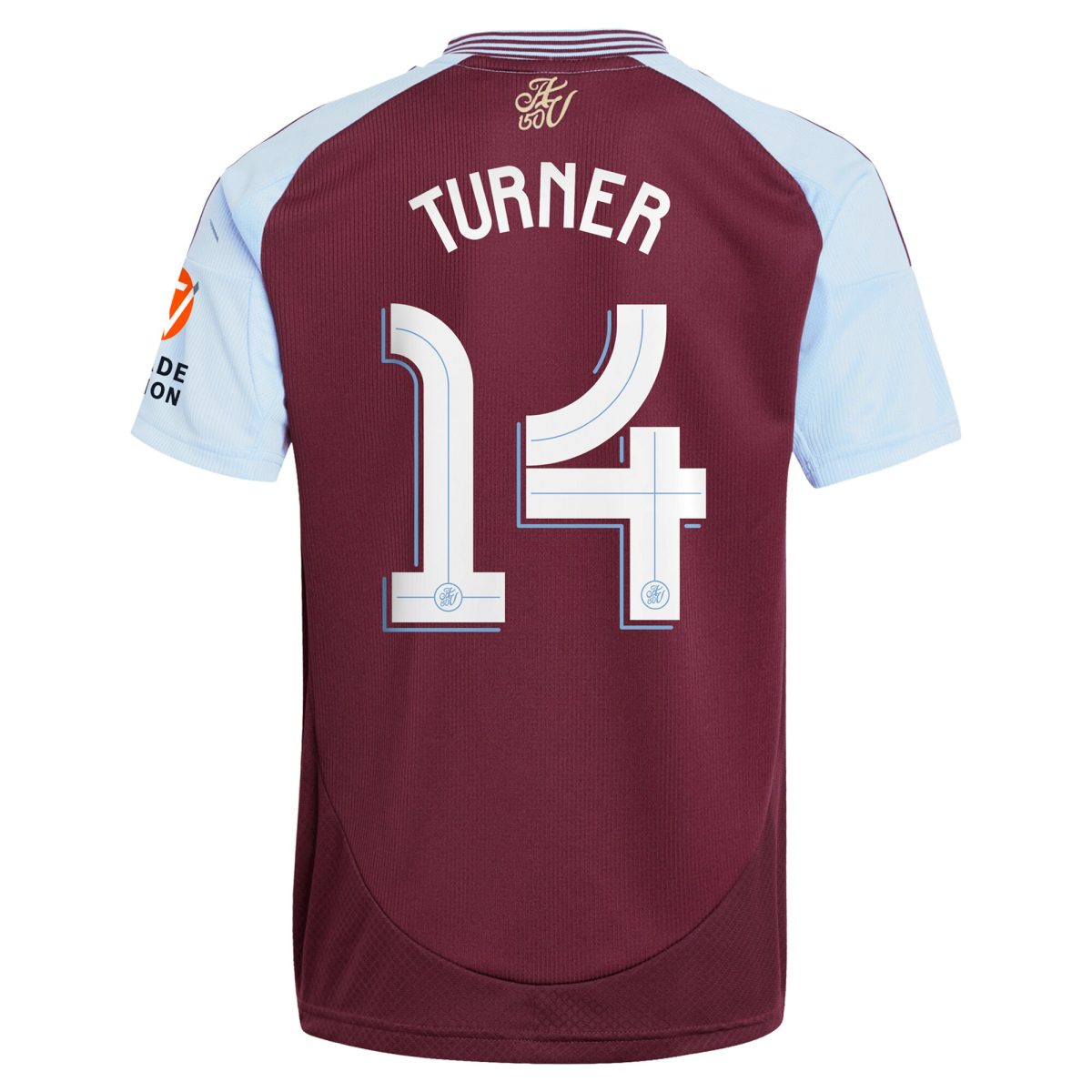aston villa adidas home shirt 2024-25 with turner 14 cup printing Collection | Official Aston Villa Kits for Fans
