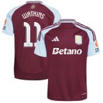 aston villa adidas home shirt 2024-25 with watkins 11 cup printing Collection | Official Aston Villa Kits for Fans