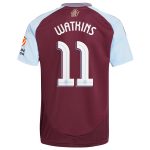 aston villa adidas home shirt 2024-25 with watkins 11 cup printing Collection | Official Aston Villa Kits for Fans