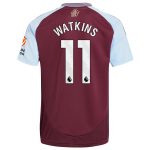 aston villa adidas home shirt 2024-25 with watkins 11 printing Collection | Official Aston Villa Kits for Fans