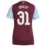 aston villa adidas home shirt 2024-25 – womens with bailey 31 cup printing Collection | Official Aston Villa Kits for Fans