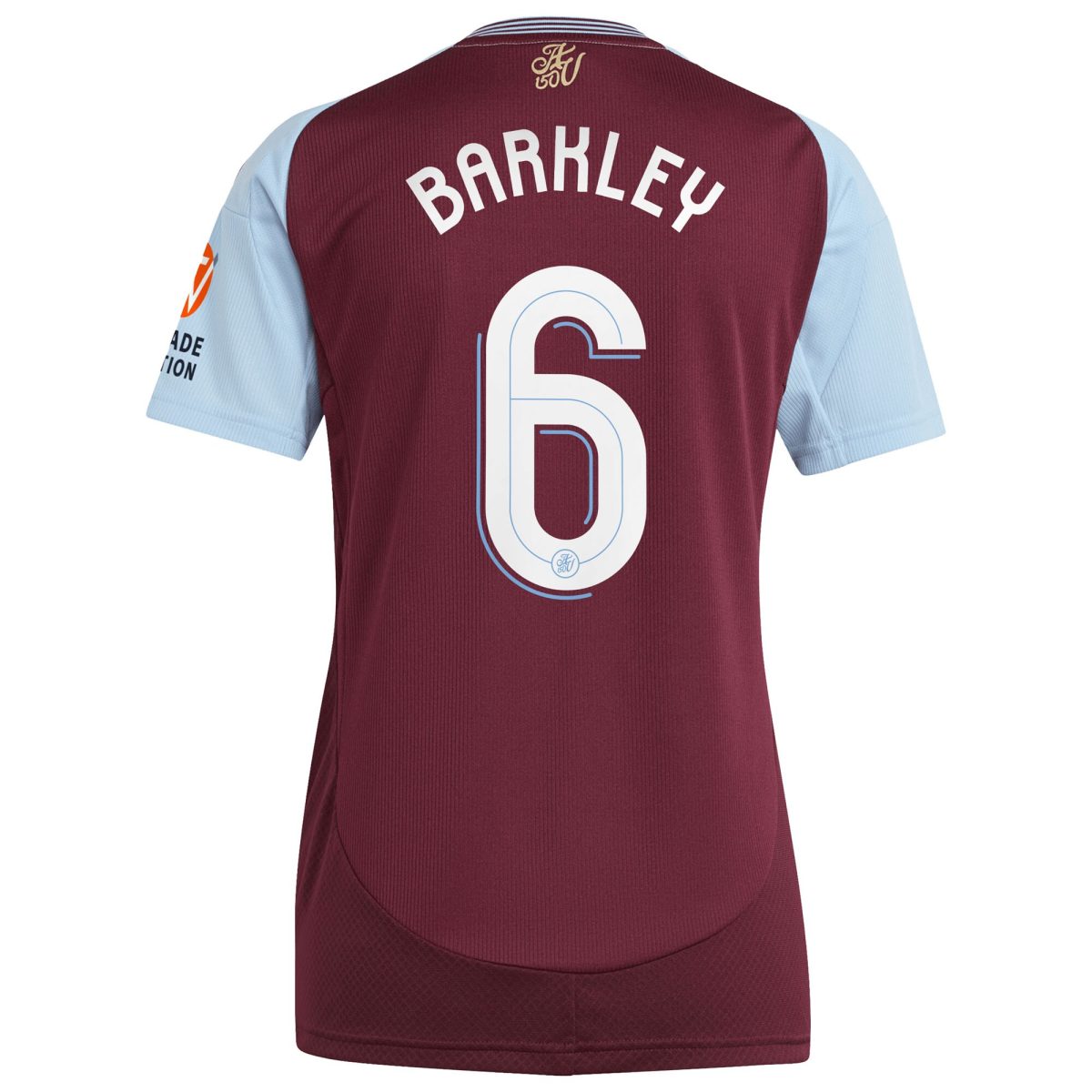 aston villa adidas home shirt 2024-25 – womens with barkley 6 cup printing Collection | Official Aston Villa Kits for Fans