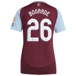 aston villa adidas home shirt 2024-25 – womens with bogarde 26 cup printing Collection | Official Aston Villa Kits for Fans