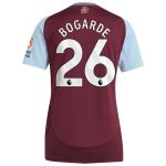aston villa adidas home shirt 2024-25 – womens with bogarde 26 printing Collection | Official Aston Villa Kits for Fans