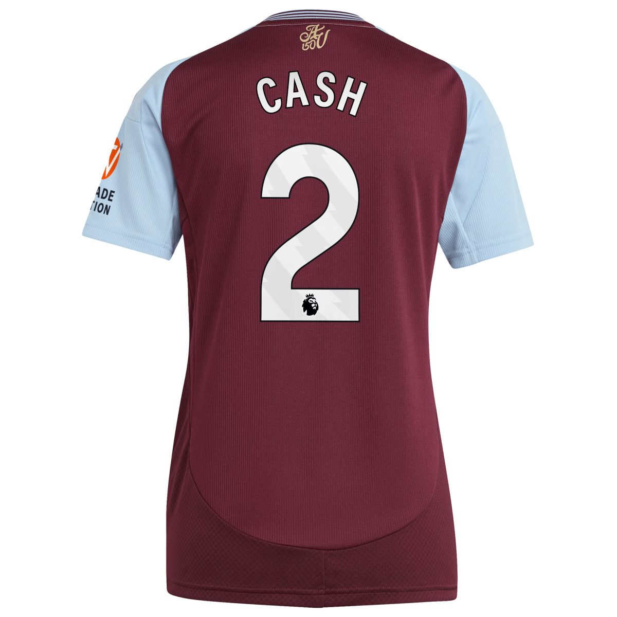 aston villa adidas home shirt 2024-25 – womens with cash 2 printing Collection | Official Aston Villa Kits for Fans