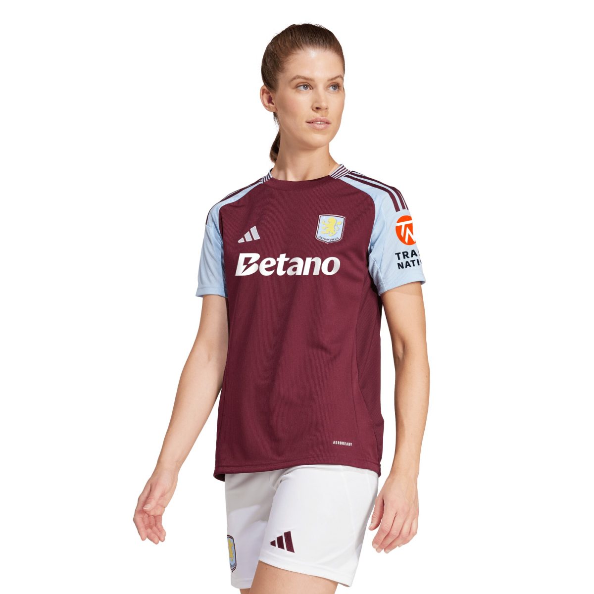 aston villa adidas home shirt 2024-25 – womens with custom printing Collection | Official Aston Villa Kits for Fans