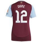 aston villa adidas home shirt 2024-25 – womens with digne 12 cup printing Collection | Official Aston Villa Kits for Fans