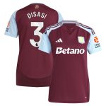 aston villa adidas home shirt 2024-25 – womens with disasi 3 printing Collection | Official Aston Villa Kits for Fans