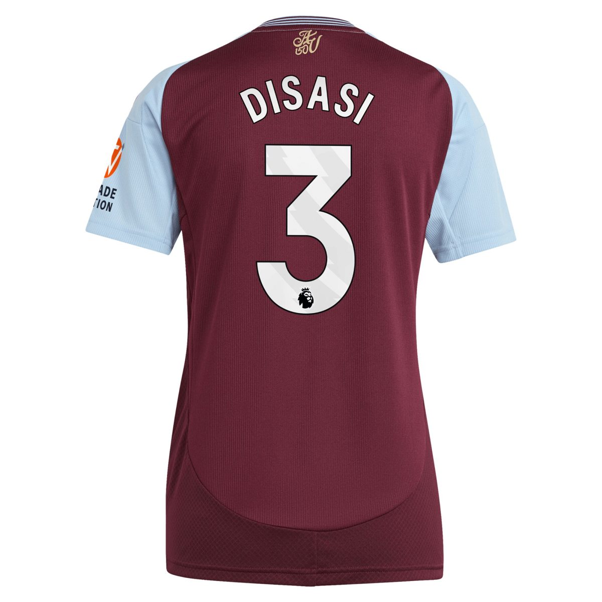 aston villa adidas home shirt 2024-25 – womens with disasi 3 printing Collection | Official Aston Villa Kits for Fans