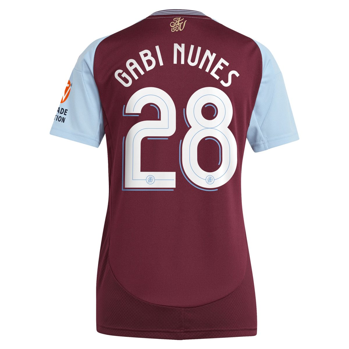 aston villa adidas home shirt 2024-25 – womens with gabi nunes 28 cup printing Collection | Official Aston Villa Kits for Fans