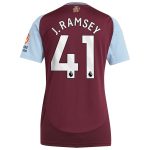 aston villa adidas home shirt 2024-25 – womens with j. ramsey 41 printing Collection | Official Aston Villa Kits for Fans