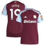aston villa adidas home shirt 2024-25 – womens with jaden 19 printing Collection | Official Aston Villa Kits for Fans