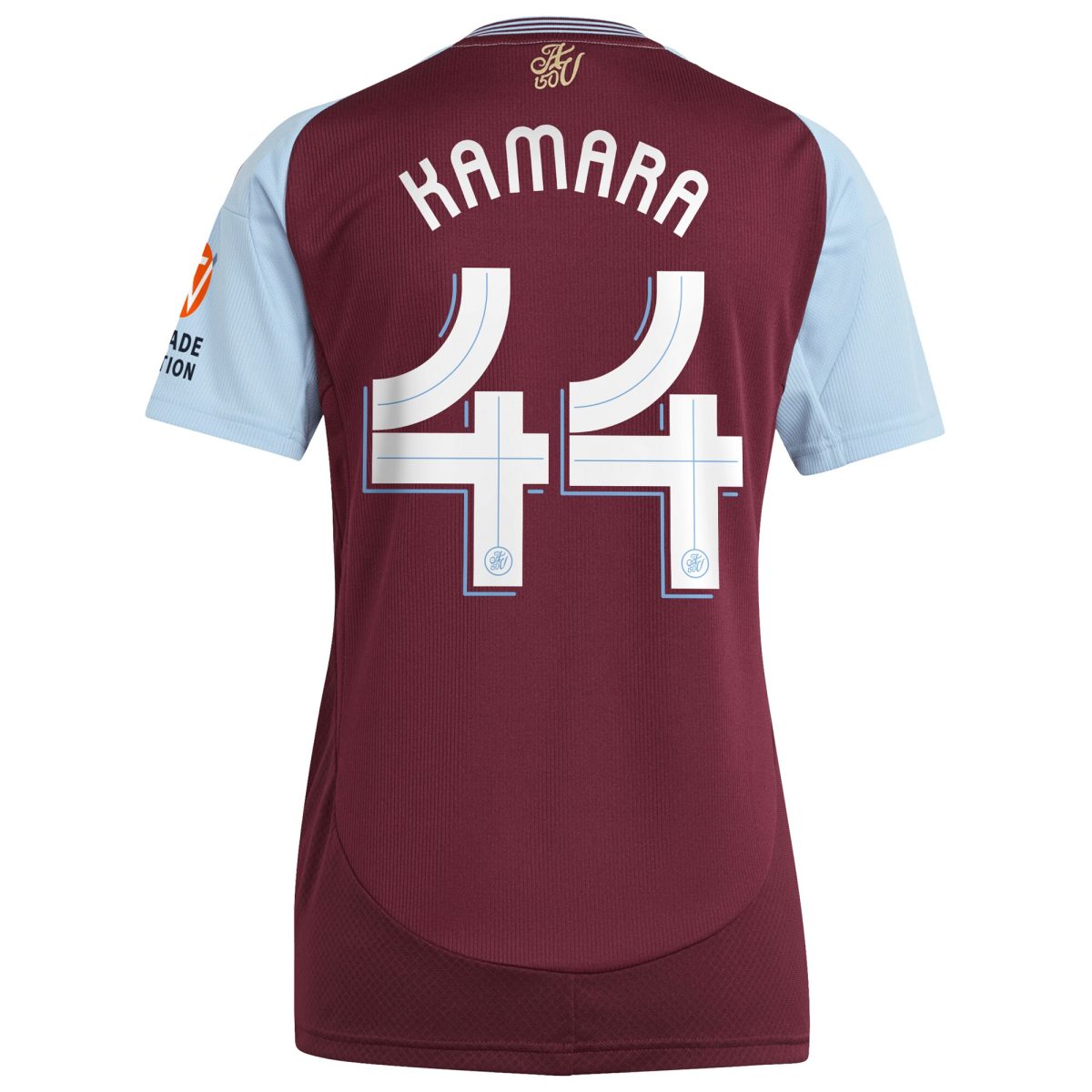 aston villa adidas home shirt 2024-25 – womens with kamara 44 cup printing Collection | Official Aston Villa Kits for Fans