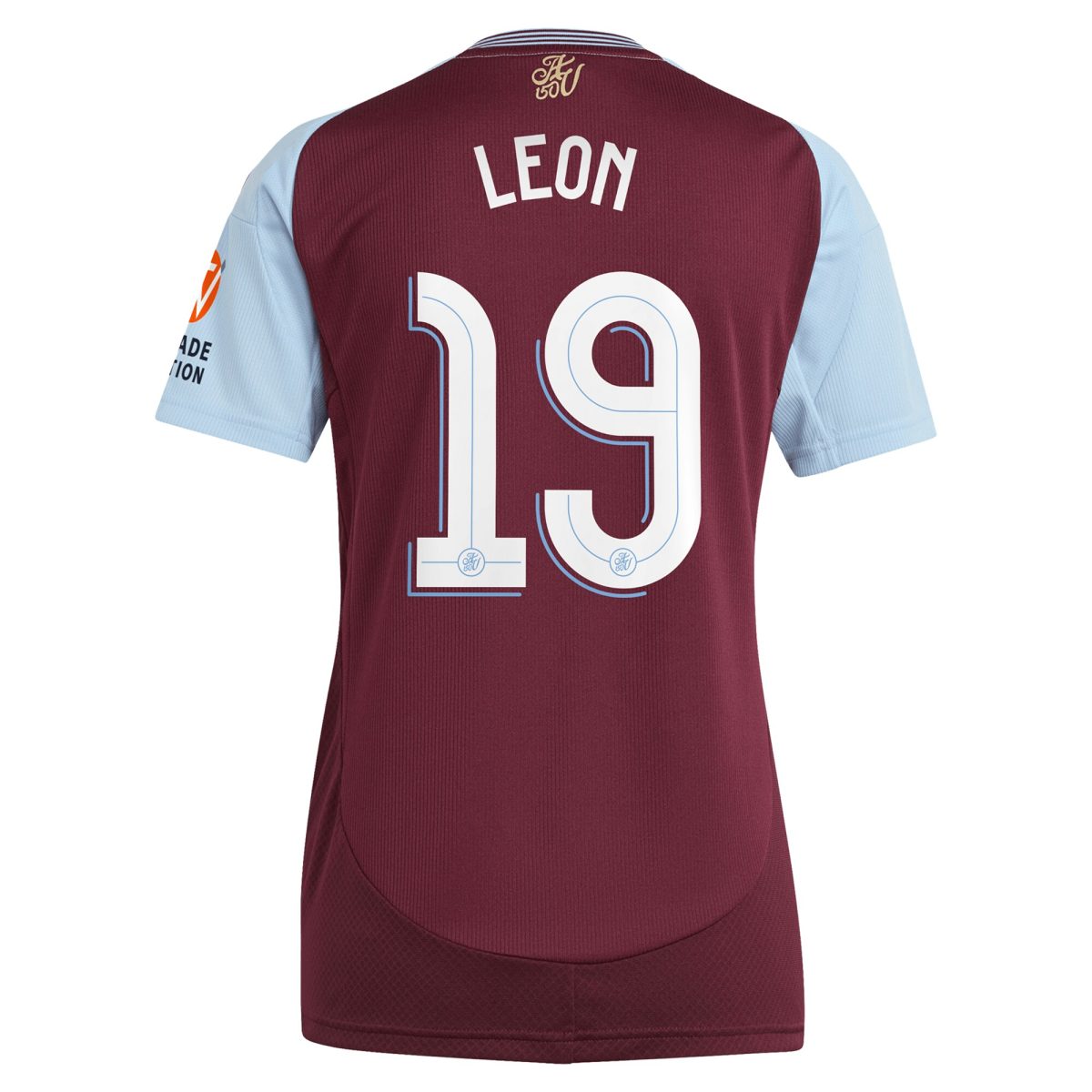 aston villa adidas home shirt 2024-25 – womens with leon 19 cup printing Collection | Official Aston Villa Kits for Fans