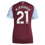 aston villa adidas home shirt 2024-25 – womens with m.asensio 21 printing Collection | Official Aston Villa Kits for Fans