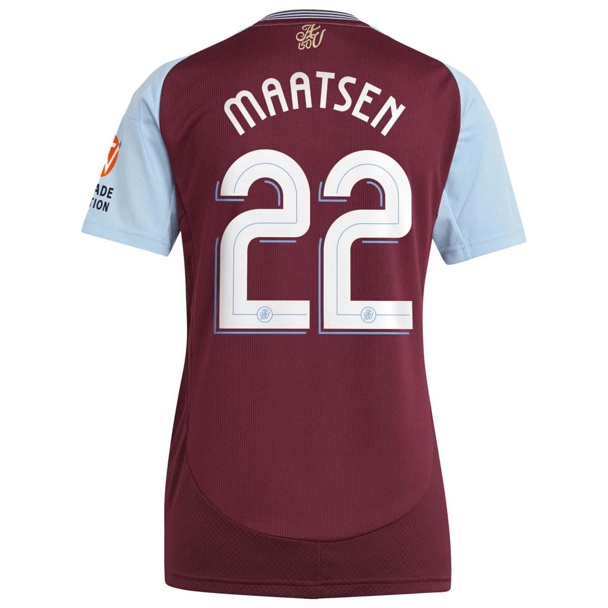 aston villa adidas home shirt 2024-25 – womens with maatsen 22 cup printing Collection | Official Aston Villa Kits for Fans