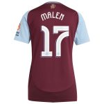 aston villa adidas home shirt 2024-25 – womens with malen 17 cup printing Collection | Official Aston Villa Kits for Fans