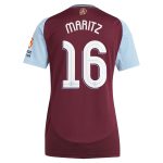 aston villa adidas home shirt 2024-25 – womens with maritz 16 cup printing Collection | Official Aston Villa Kits for Fans