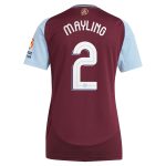 aston villa adidas home shirt 2024-25 – womens with mayling 2 cup printing Collection | Official Aston Villa Kits for Fans