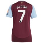 aston villa adidas home shirt 2024-25 – womens with mcginn 7 printing Collection | Official Aston Villa Kits for Fans