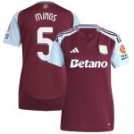 aston villa adidas home shirt 2024-25 – womens with mings 5 cup printing Collection | Official Aston Villa Kits for Fans