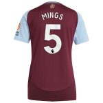aston villa adidas home shirt 2024-25 – womens with mings 5 printing Collection | Official Aston Villa Kits for Fans